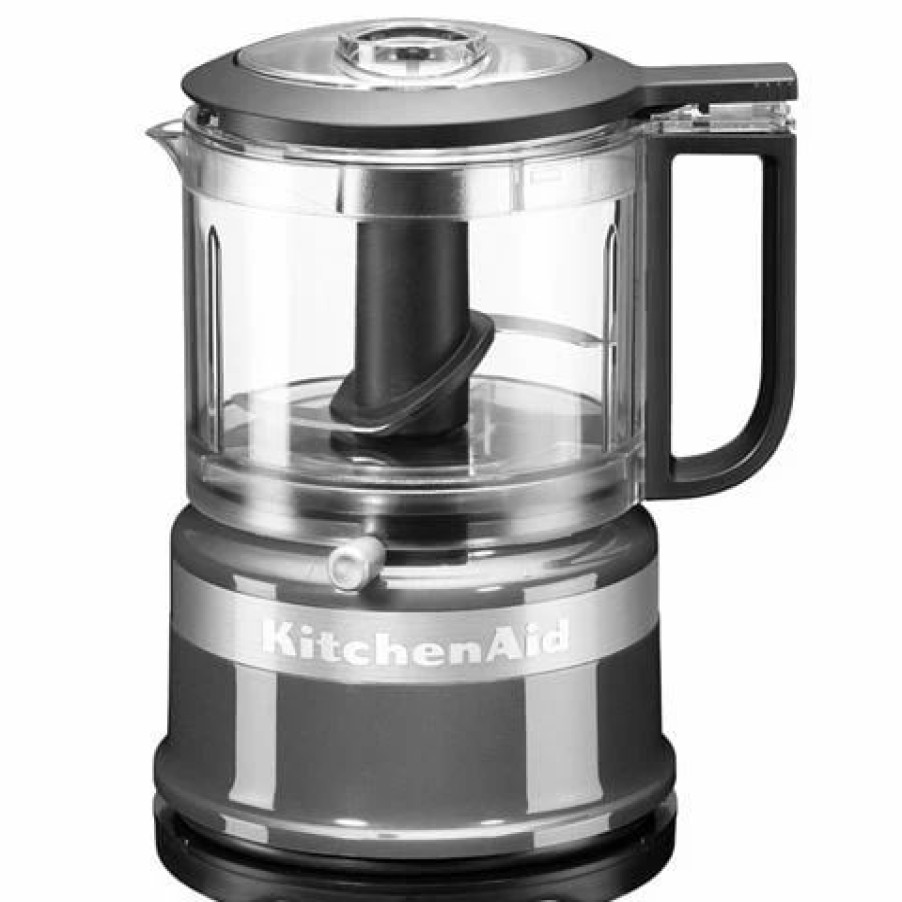 Kitchen Appliances * | Kitchenaid Kfc3516 Mini Food Chopper 3.5 Cup Contour Silver