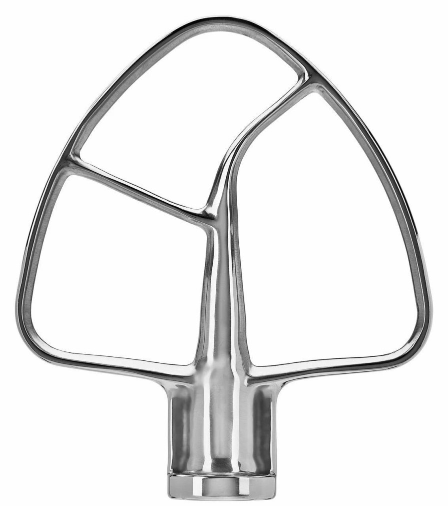 Small Appliances * | Kitchenaid Stainless Steel Flat Beater | Fits 4.5-Quart & 5-Quart Kitchenaid Artisan Tilt-Head Stand Mixers