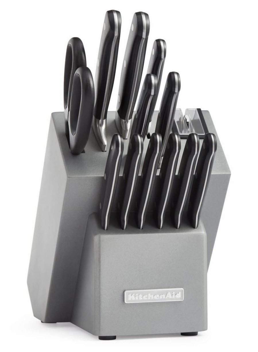 Knives * | Kitchenaid Classic Forged 14-Piece Knife Set | Triple Rivet