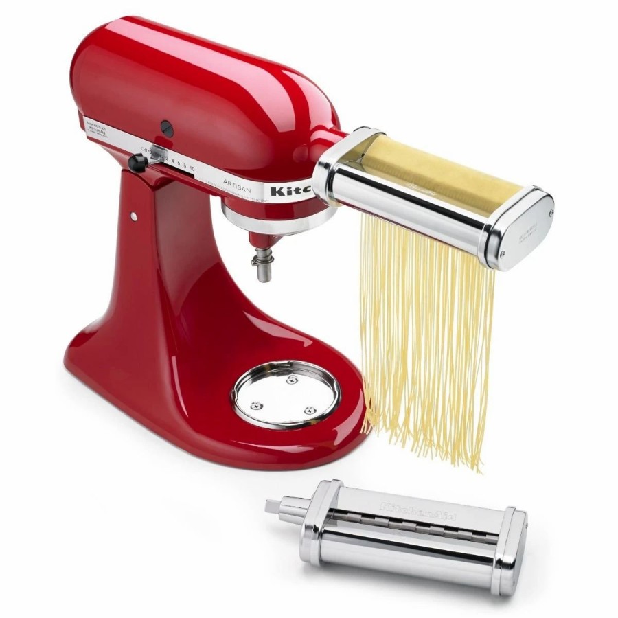 Small Appliances * | Kitchenaid Pasta Cutter Attachments | Lasagnette & Capellini