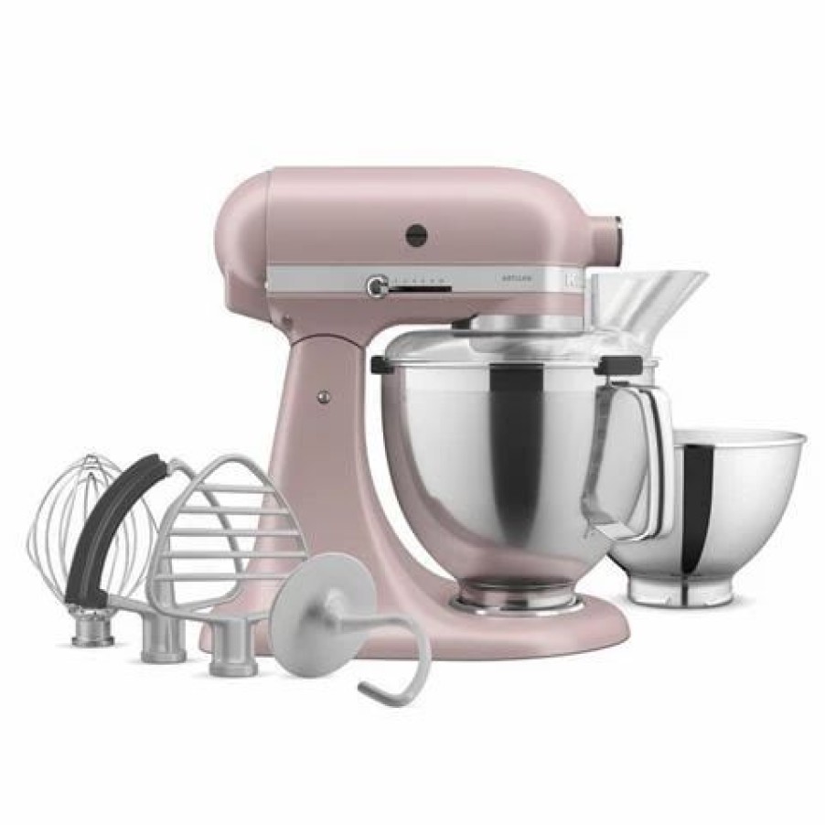 Kitchen Appliances * | Kitchenaid Ksm195 Stand Mixer Dried Rose