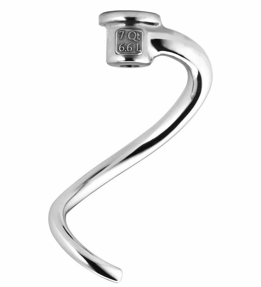 Small Appliances * | Kitchenaid Commercial Spiral Dough Hook Stainless Steel | Fits 7-Quart & 8-Quart Kitchenaid Bowl-Lift Stand Mixers