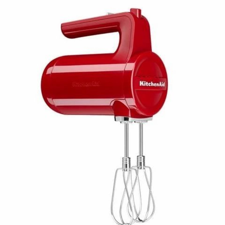 Kitchen Appliances * | Kitchenaid Khmb732 Cordless Hand Mixer Empire Red