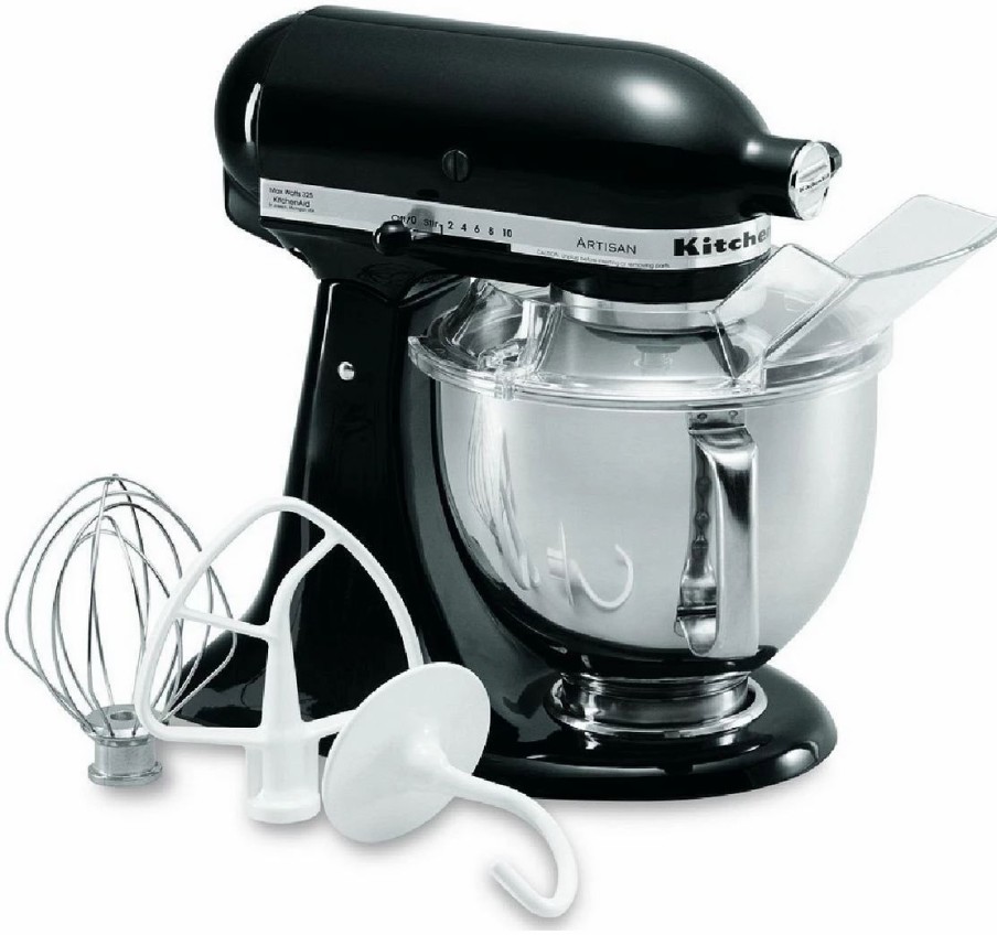 Small Appliances * | Kitchenaid 5-Quart Artisan Tilt-Head Stand Mixer | Onyx Black