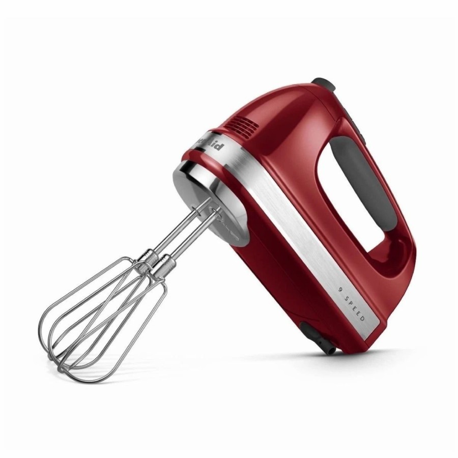 Small Appliances * | Kitchenaid 9-Speed Hand Mixer | Empire Red