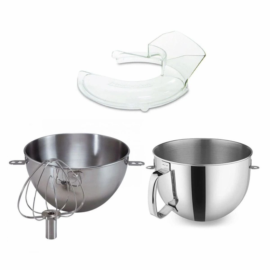 Small Appliances * | Kitchenaid Stand Mixer Bowl Pack | Fits 5-Quart & 6-Quart Kitchenaid Bowl-Lift Stand Mixers