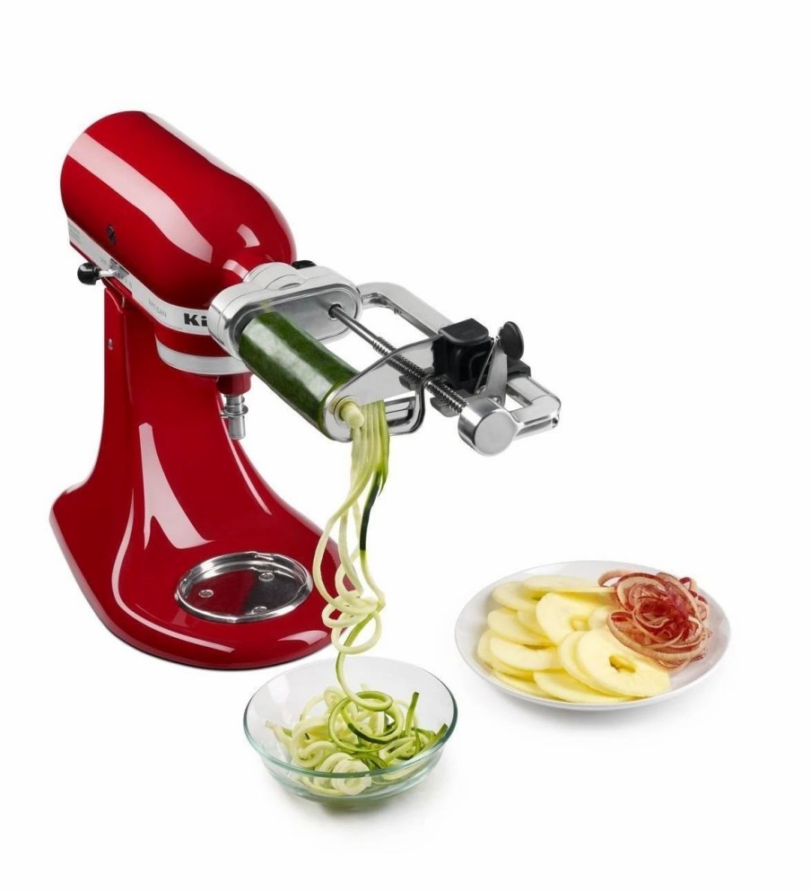 Small Appliances * | Kitchenaid Refurbished Spiralizer With Peel, Core, & Slice Attachment