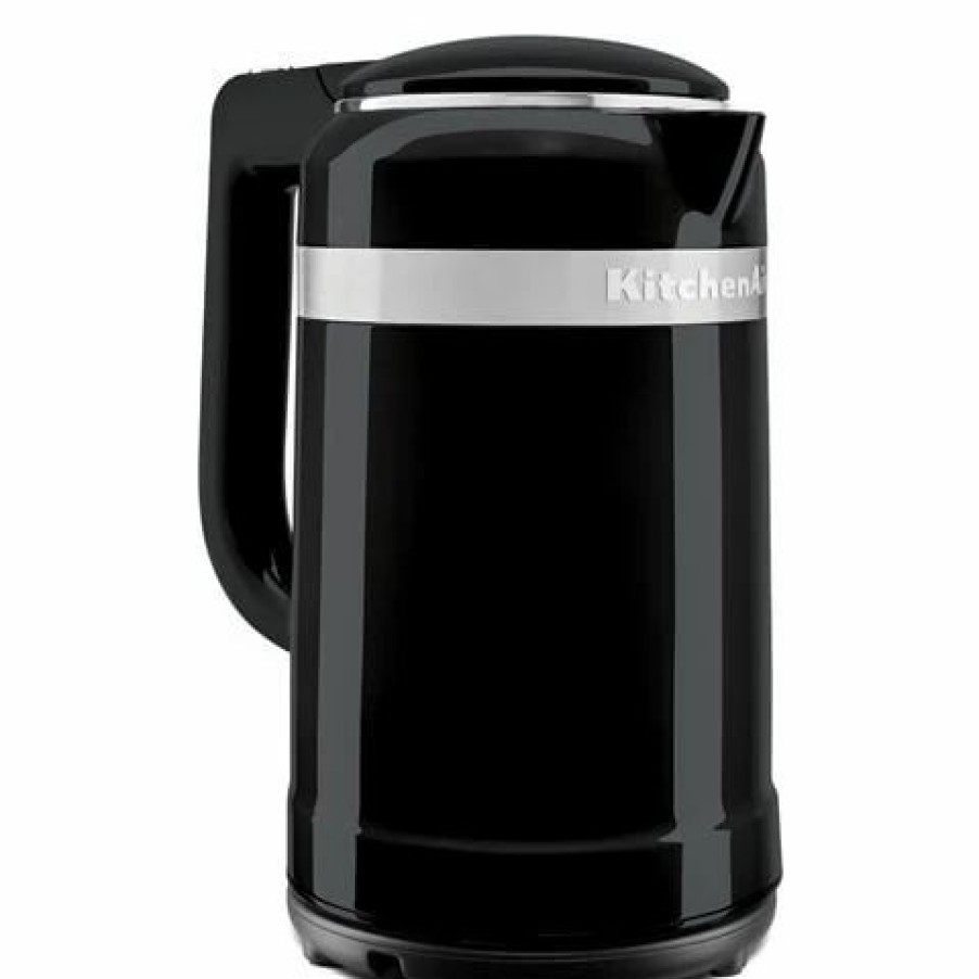 Kitchen Appliances * | Kitchenaid Kek1565 Design Kettle Onyx Black