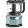 Small Appliances * | Kitchenaid 3.5-Cup Mini Food Processor | Aqua Sky