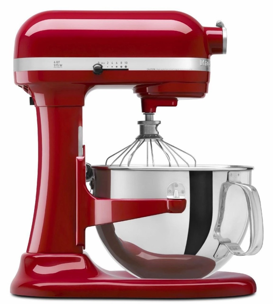 Small Appliances * | Kitchenaid 6-Quart Pro 600 Bowl-Lift Stand Mixer | Empire Red