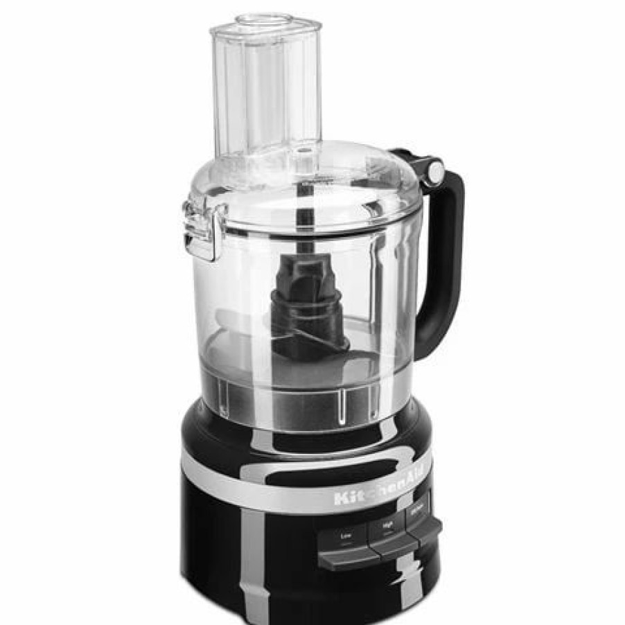 Kitchen Appliances * | Kitchenaid Kfp0719 Food Processor 7 Cup Onyx Black