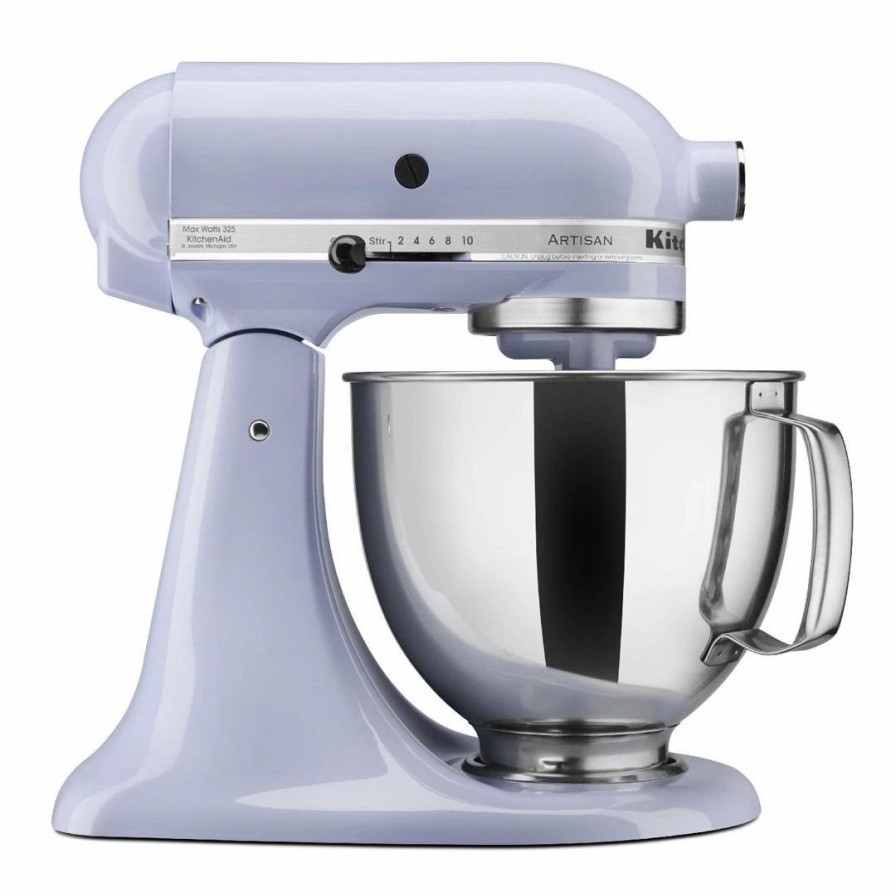 Small Appliances * | Kitchenaid 5-Quart Artisan Tilt-Head Stand Mixer | Lavender Cream