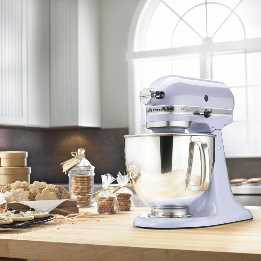 Small Appliances * | Kitchenaid 5-Quart Artisan Tilt-Head Stand Mixer | Lavender Cream