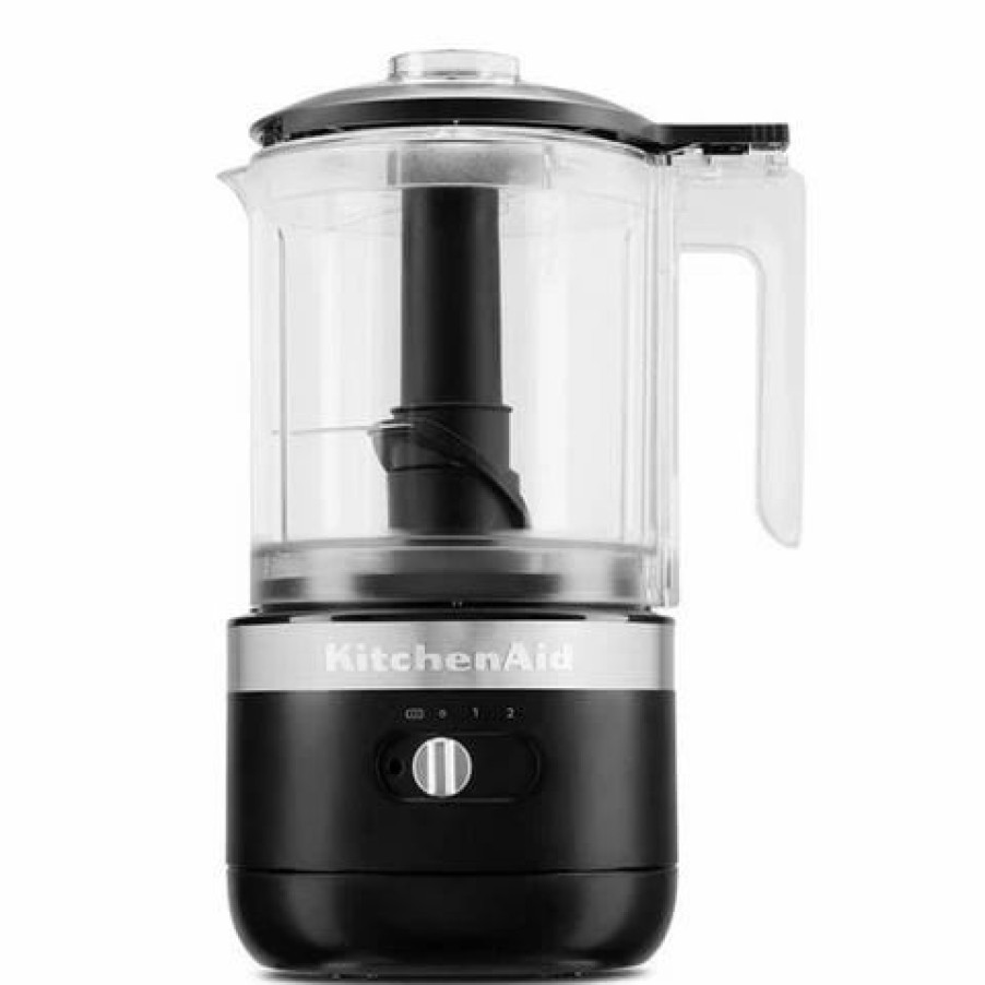 Kitchen Appliances * | Kitchenaid Kfcb519 Cordless Chopper 1.18L Matte Black