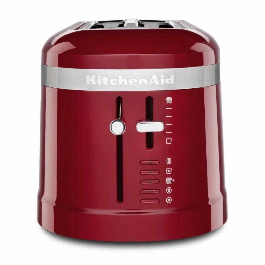 Small Appliances * | Kitchenaid 4-Slice Long Slot Toaster With High-Lift Lever | Empire Red