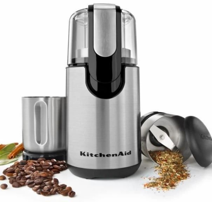 Small Appliances * | Kitchenaid Blade Coffee Grinder Kit | Onyx Black