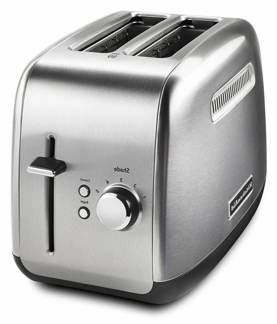 Small Appliances * | Kitchenaid 2-Slice Toaster With Manual Lift Lever | Brushed Stainless Steel