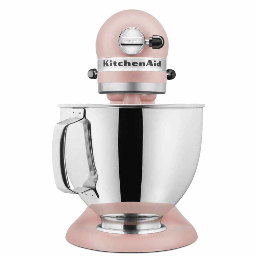 Small Appliances * | Kitchenaid 5-Quart Artisan Tilt-Head Stand Mixer | Feather Pink