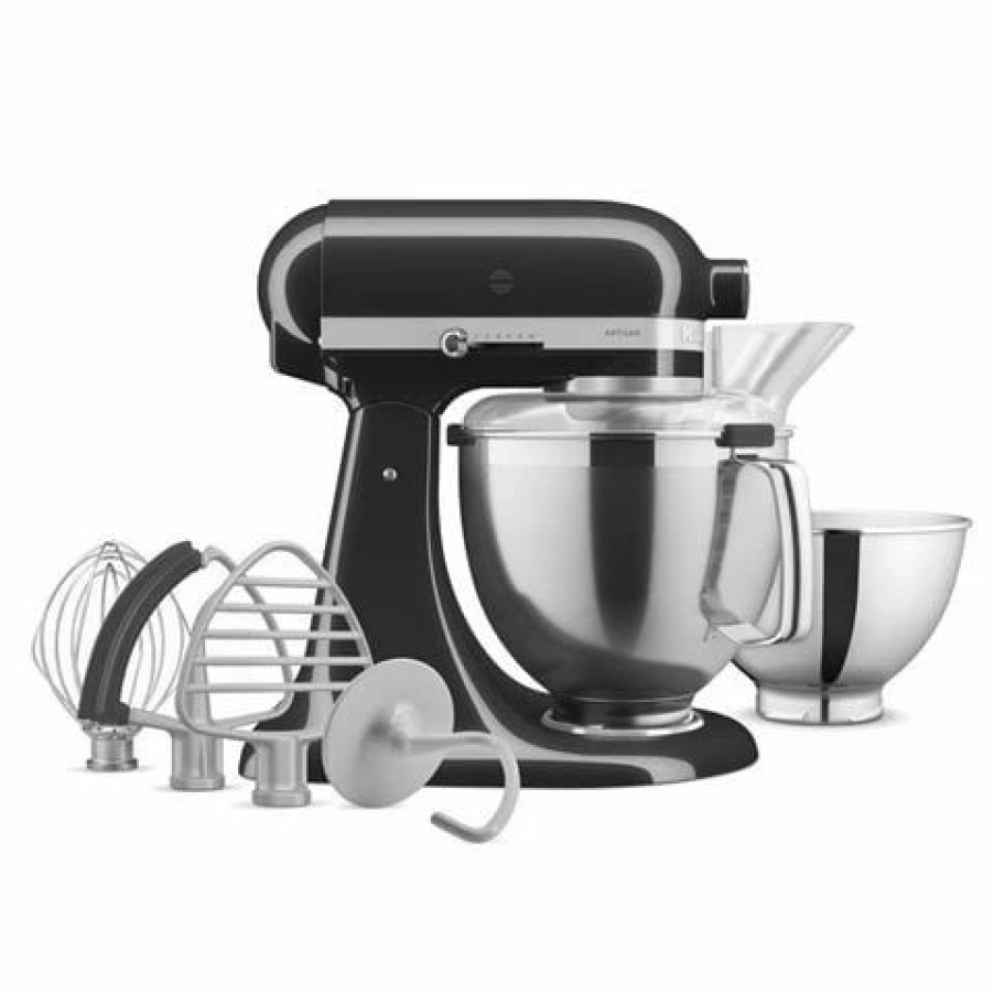 Kitchen Appliances * | Kitchenaid Ksm195 Stand Mixer Onyx Black