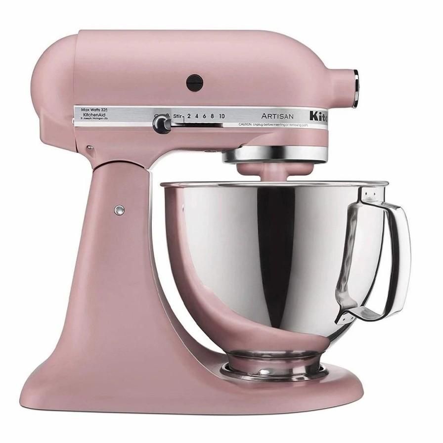 Small Appliances * | Kitchenaid 5-Quart Artisan Tilt-Head Stand Mixer | Matte Dried Rose