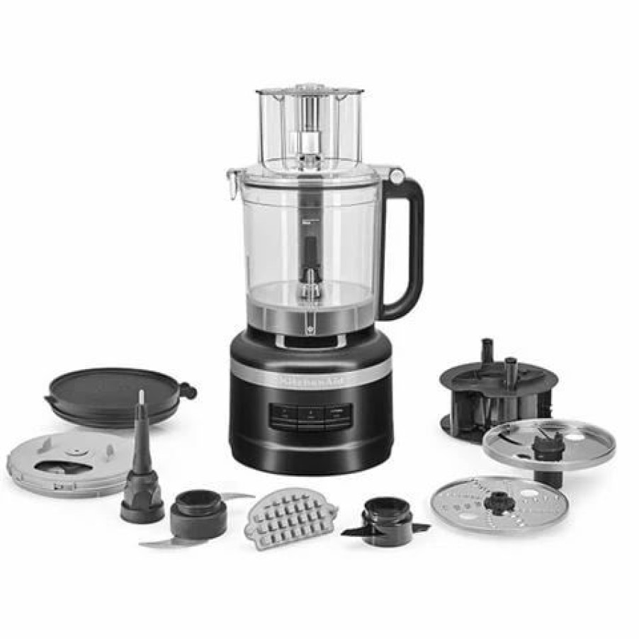 Kitchen Appliances * | Kitchenaid Kfp1319 Food Processor 13 Cup Matte Black