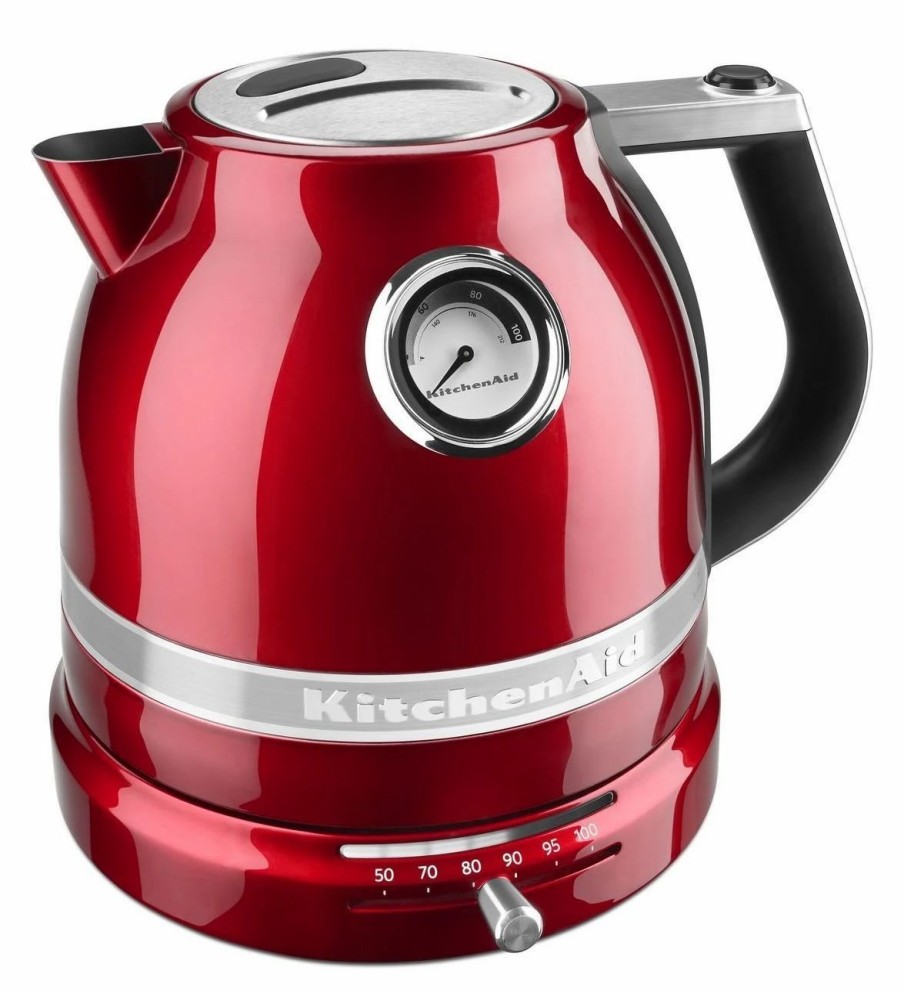 Small Appliances * | Kitchenaid Pro Line Electric Water Boiler/Tea Kettle | Candy Apple Red