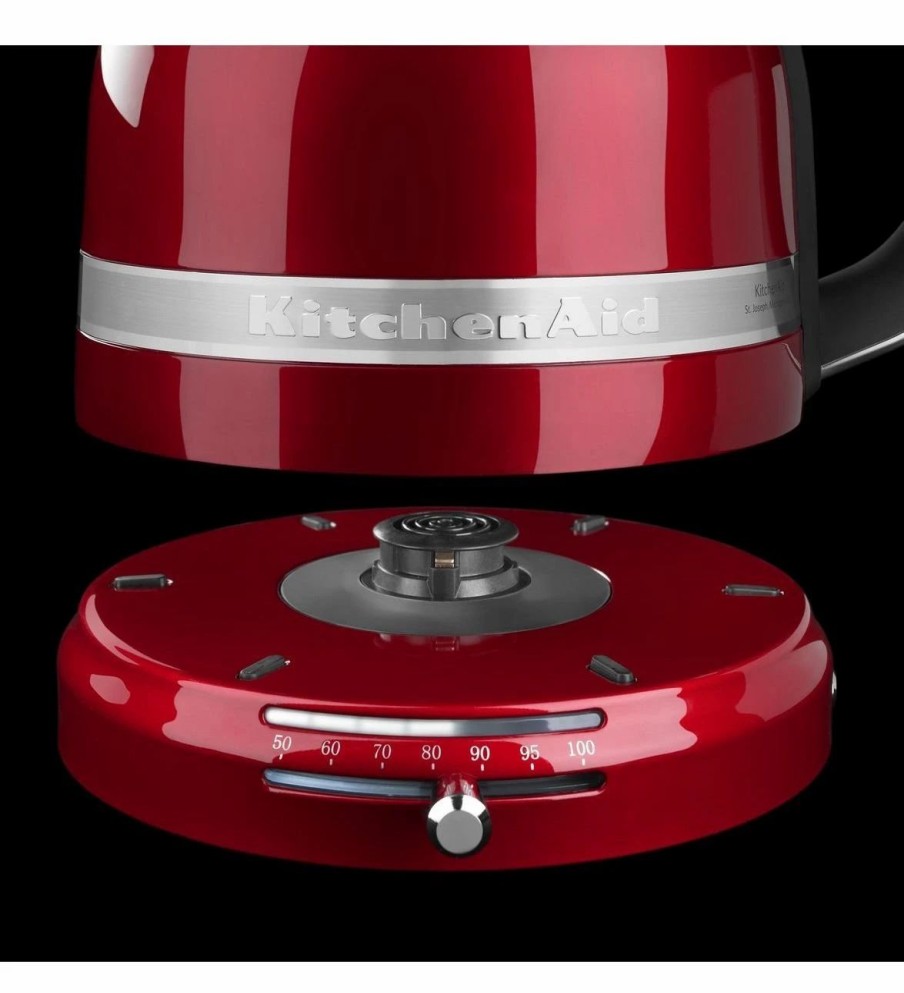 Small Appliances * | Kitchenaid Pro Line Electric Water Boiler/Tea Kettle | Candy Apple Red