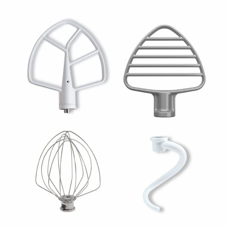 Small Appliances * | Kitchenaid Stand Mixer Coated Pastry Beater Accessory Pack | Fits 5-Quart & 6-Quart Kitchenaid Bowl-Lift Stand Mixers