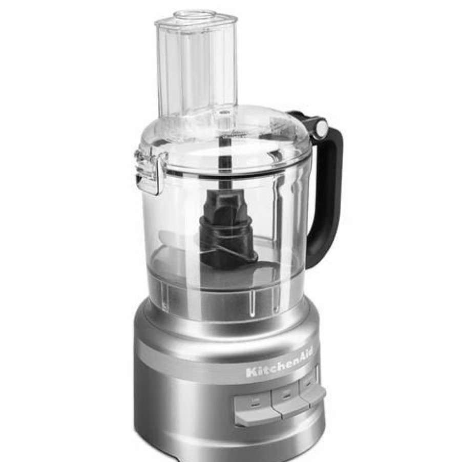 Kitchen Appliances * | Kitchenaid Kfp0719 Food Processor 7 Cup Contour Silver