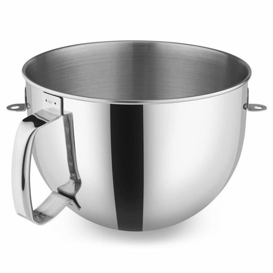 Small Appliances * | Kitchenaid 7-Quart Stainless Steel Bowl + Pouring Shield | Fits 7-Quart Kitchenaid Bowl-Lift Stand Mixers