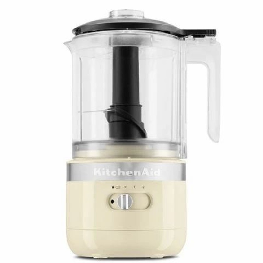 Kitchen Appliances * | Kitchenaid Kfcb519 Cordless Chopper 1.18L Almond Cream