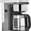 Small Appliances * | Kitchenaid 12-Cup Drip Coffee Maker With Spiral Showerhead | Matte Charcoal Grey