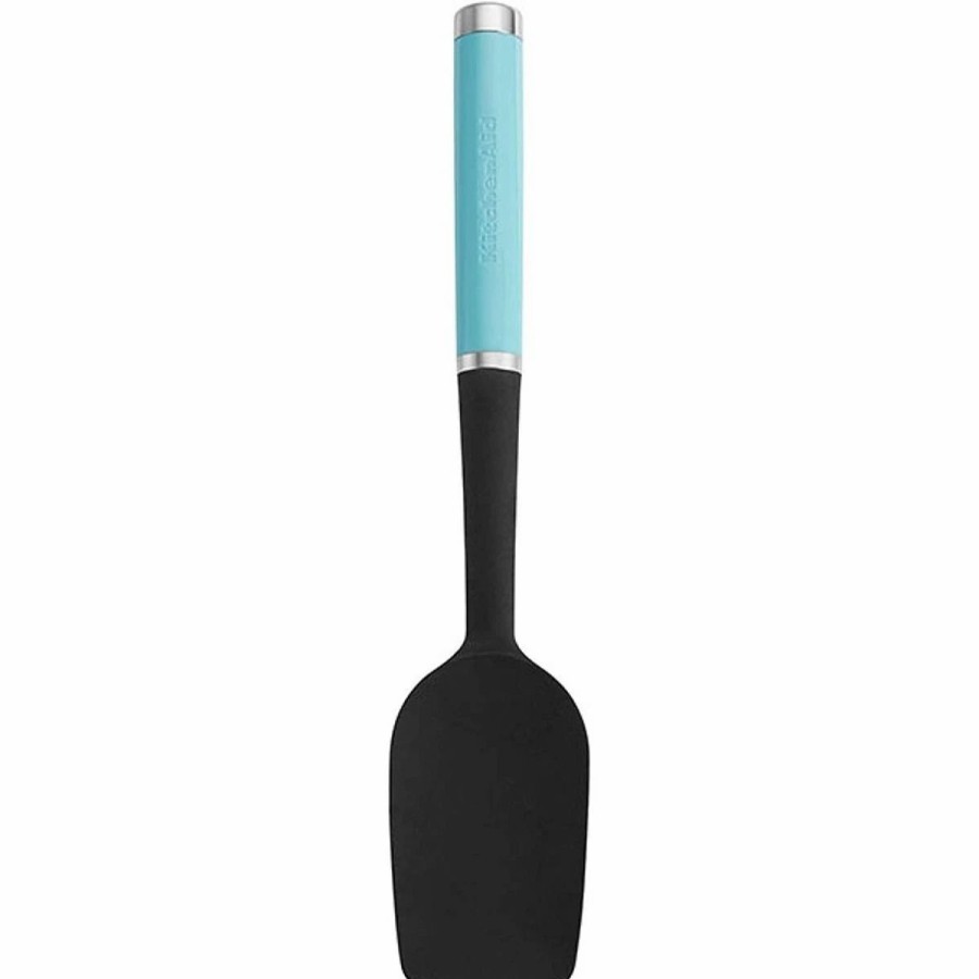 Utensils * | Kitchenaid Classic Spoon Spatula | Aqua