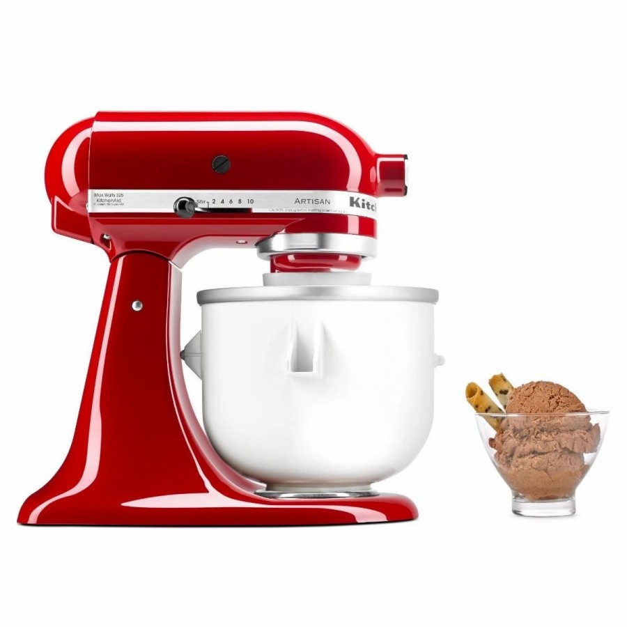 Small Appliances * | Kitchenaid Refurbished Ice Cream Maker Attachment