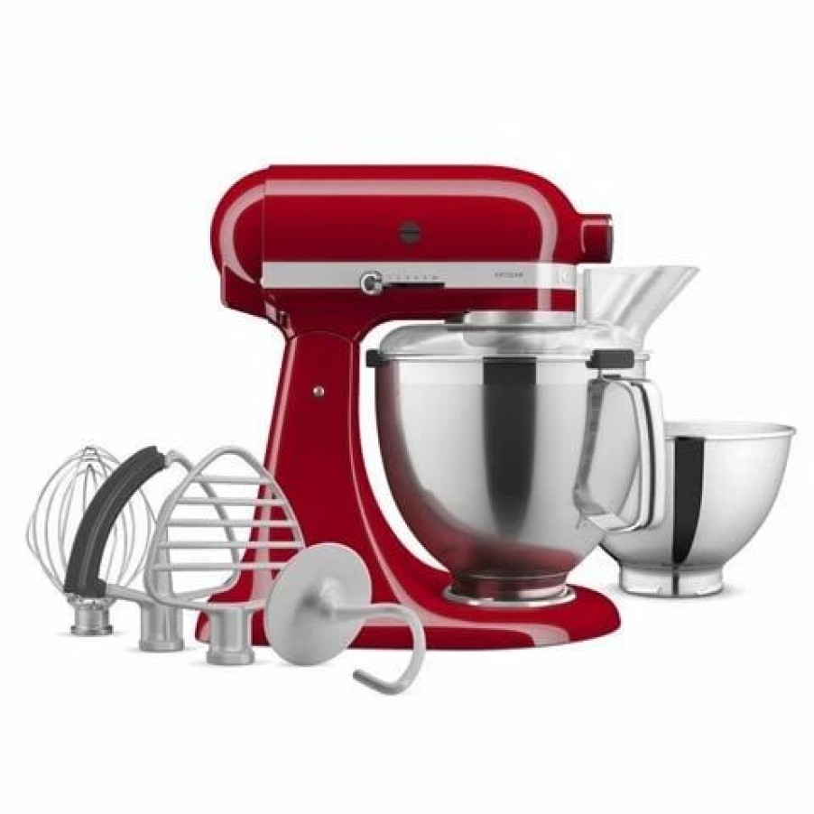 Kitchen Appliances * | Kitchenaid Ksm195 Stand Mixer Empire Red