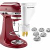 Small Appliances * | Kitchenaid Gourmet Pasta Press Attachment (Bucatini, Rigatoni, Spaghetti, Fusilli, Large & Small Macaroni)