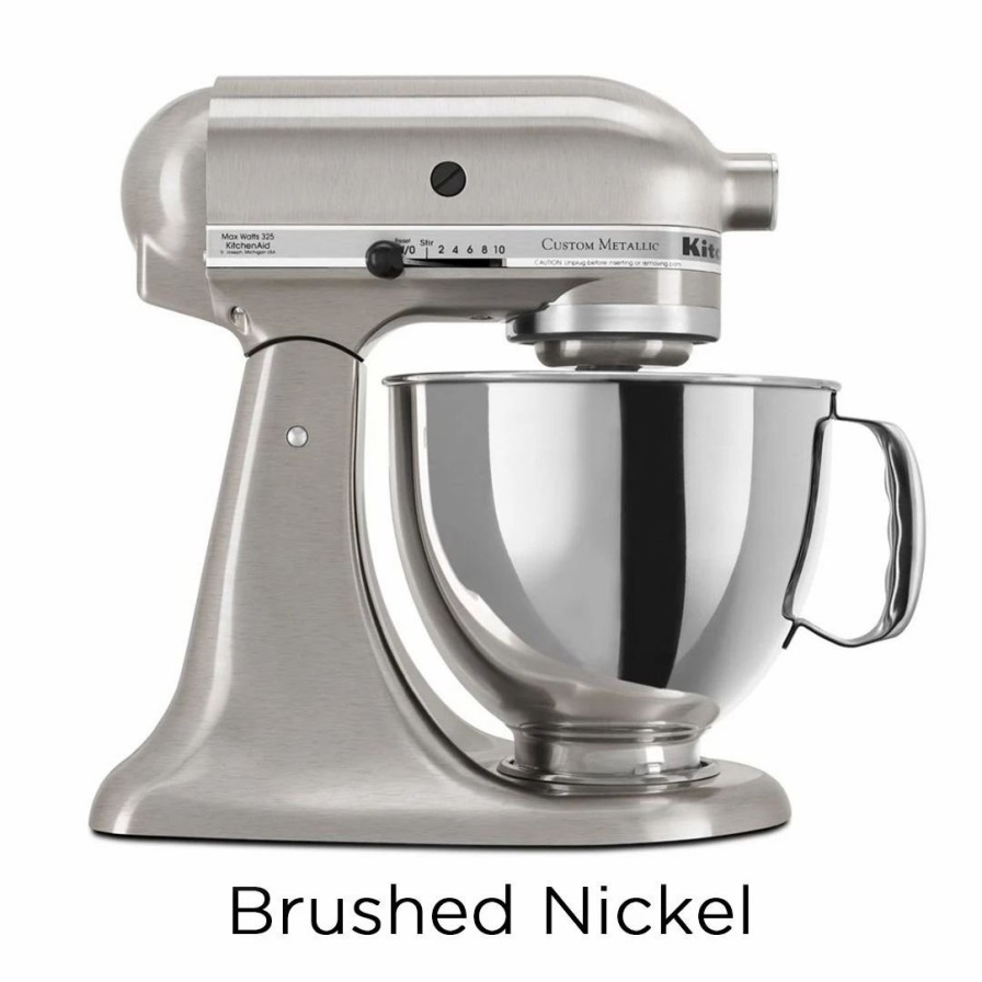 Small Appliances * | Kitchenaid 5-Quart Artisan Custom Metallic Series Tilt-Head Stand Mixer | Multiple Colors Available