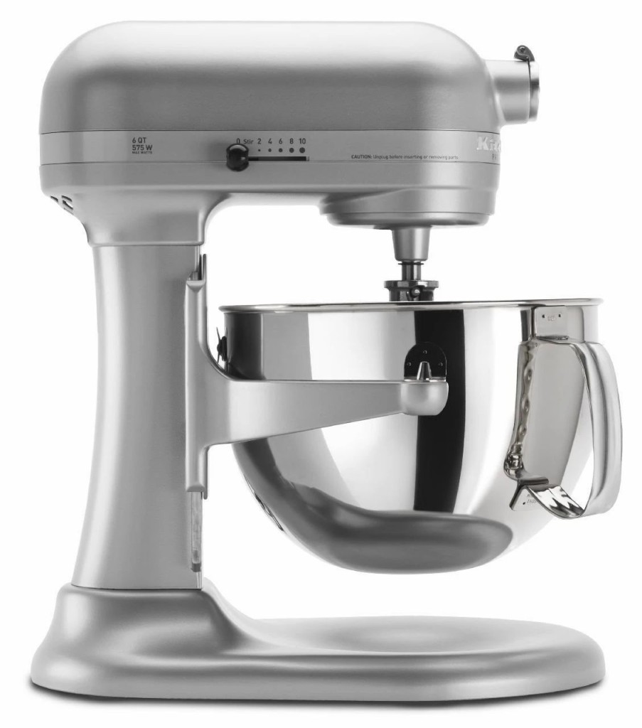 Small Appliances * | Kitchenaid 6-Quart Pro 600 Bowl-Lift Stand Mixer | Nickel Pearl