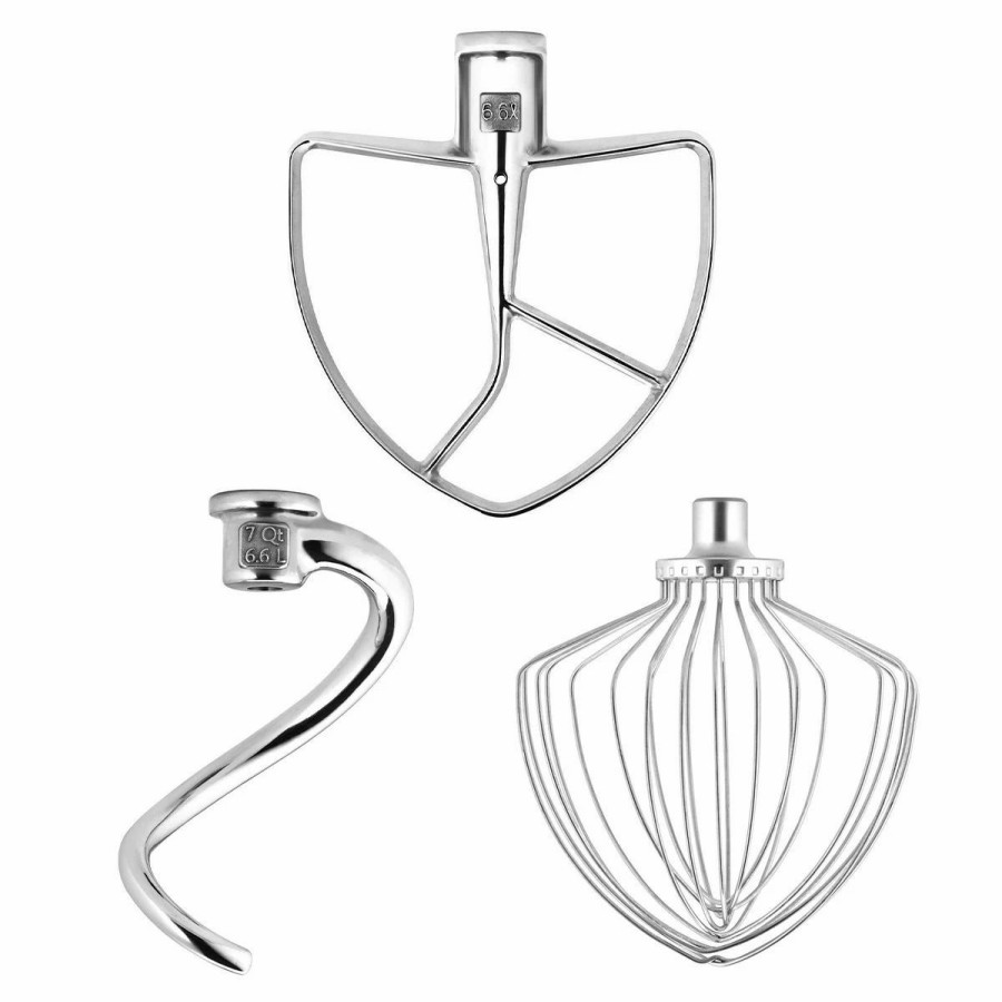 Small Appliances * | Kitchenaid Stand Mixer Accessory Pack | Fits 7-Quart & 8-Quart Kitchenaid Bowl-Lift Stand Mixers