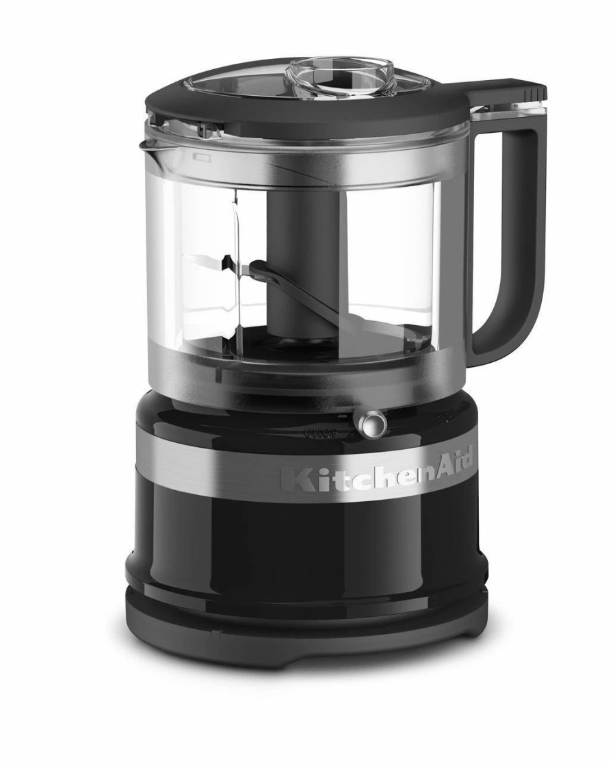 Small Appliances * | Kitchenaid 3.5-Cup Mini Food Processor | Onyx Black