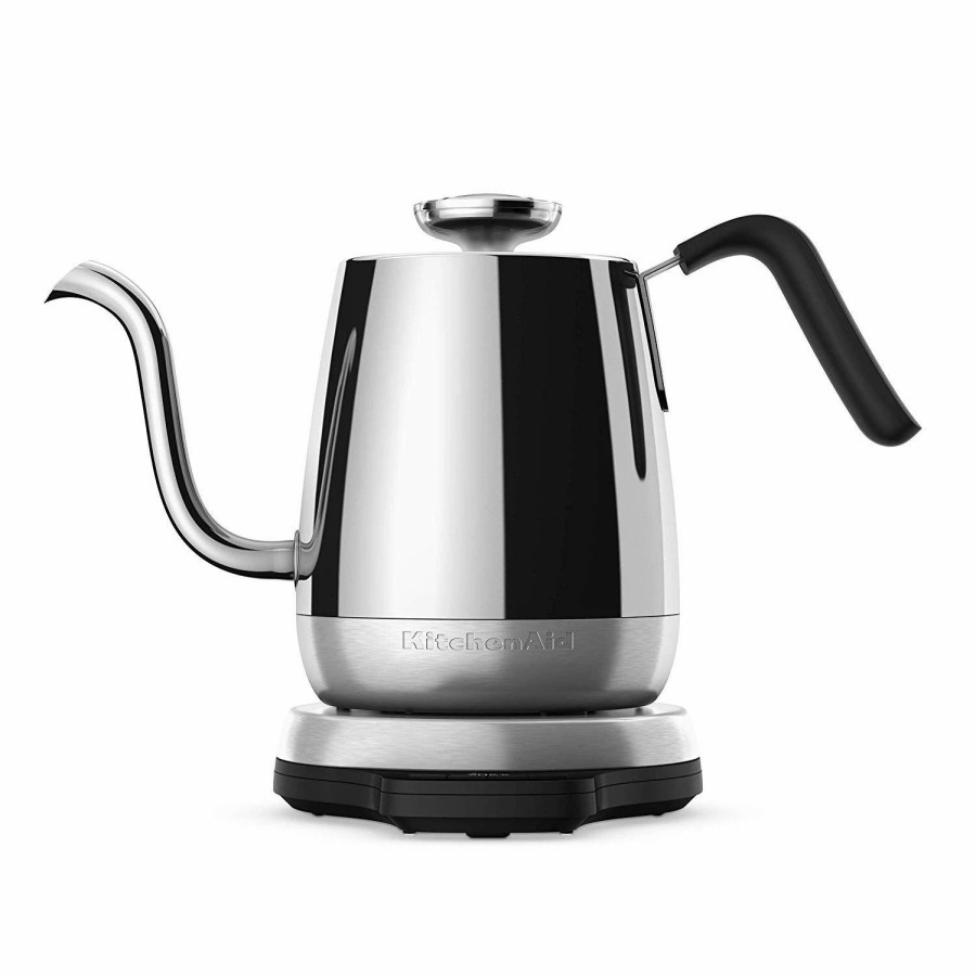 Small Appliances * | Kitchenaid 1 Liter Precision Gooseneck Digital Kettle | Stainless Steel