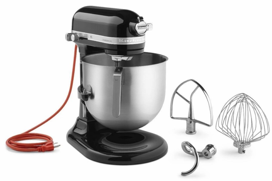 Small Appliances * | Kitchenaid Commercial 8-Quart Stand Mixer | Onyx Black