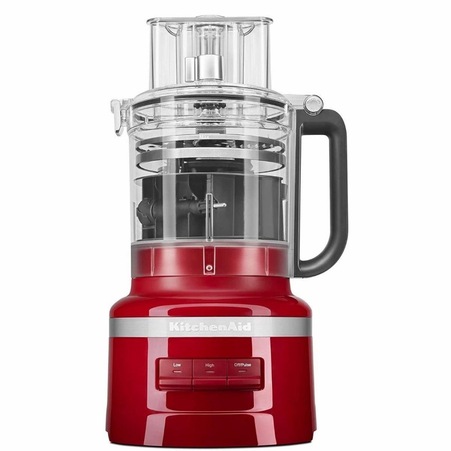 Small Appliances * | Kitchenaid 13-Cup Food Processor | Empire Red