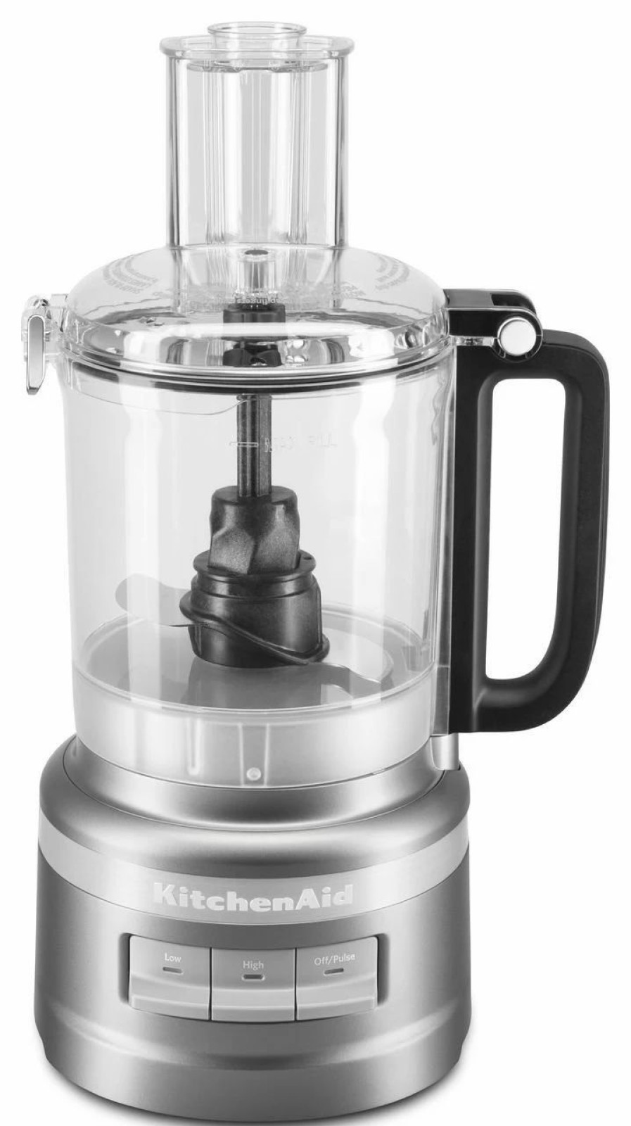 Small Appliances * | Kitchenaid Base 9-Cup Food Processor | Contour Silver