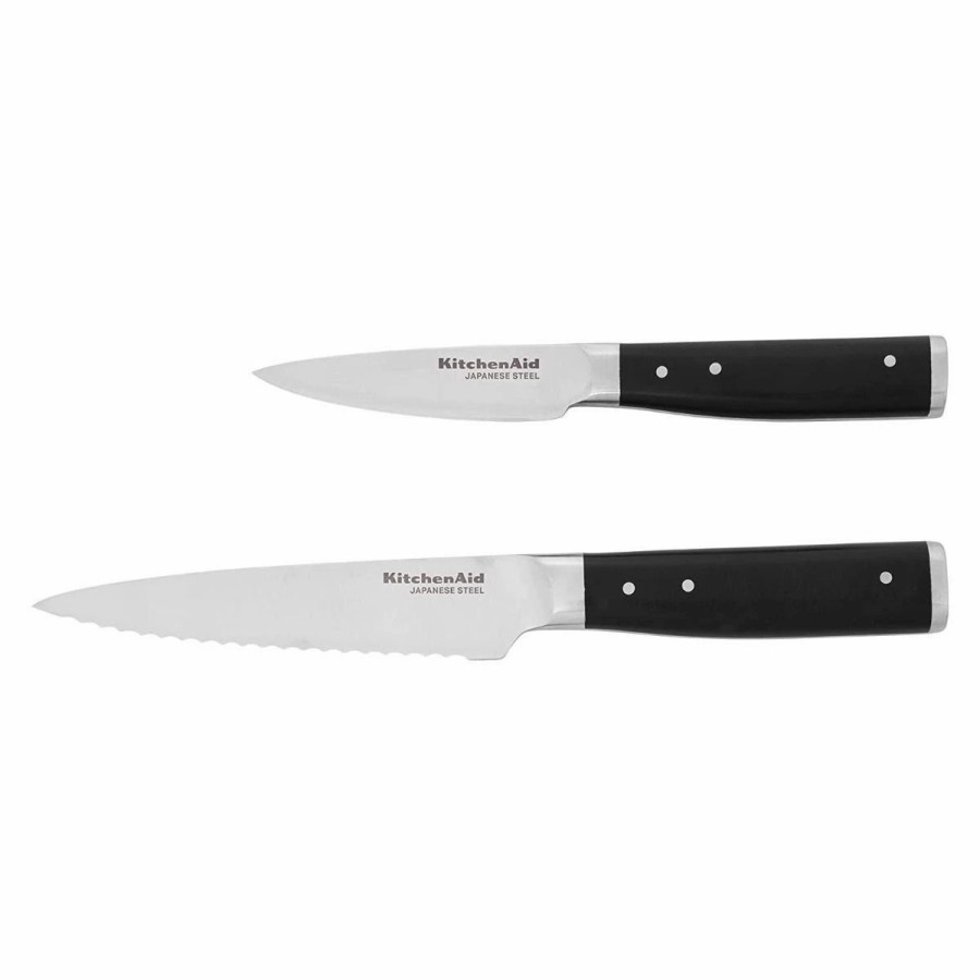 Food Prep Tools * | Kitchenaid Gourmet Forged 2-Piece Veggie Knife Set