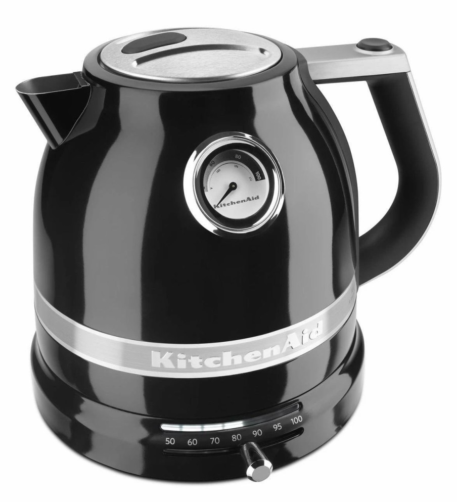 Small Appliances * | Kitchenaid Pro Line Electric Water Boiler/Tea Kettle | Onyx Black