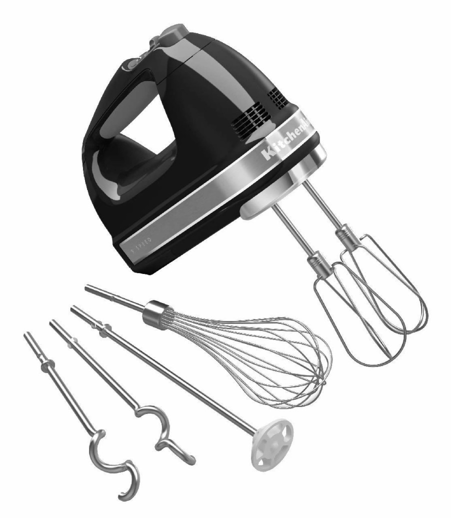 Small Appliances * | Kitchenaid 9-Speed Hand Mixer | Onyx Black