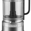 Small Appliances * | Kitchenaid Refurbished 5-Cup One Touch Food Chopper | Contour Silver