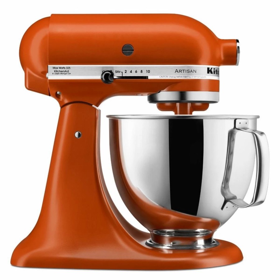 Small Appliances * | Kitchenaid 5-Quart Artisan Tilt-Head Stand Mixer | Scorched Orange