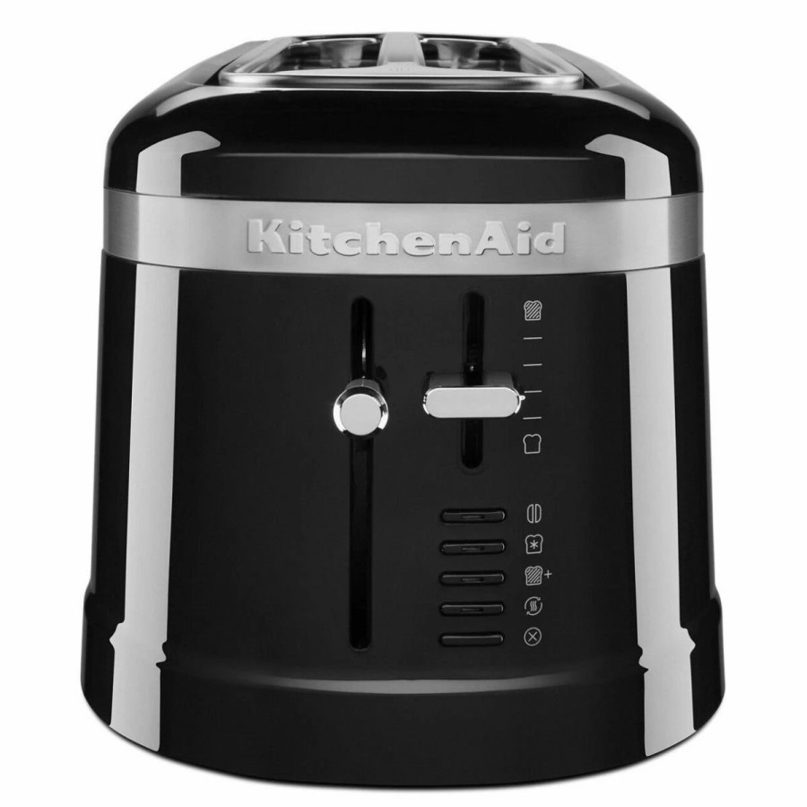 Small Appliances * | Kitchenaid 4 Slice Long Slot Toaster With High-Lift Lever | Onyx Black